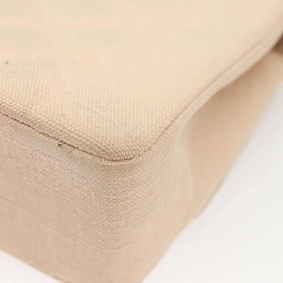 CHANEL Matelasse Chain Diana Shoulder Bag Canvas Pink CC Auth 120753 - Picture 4 of 16